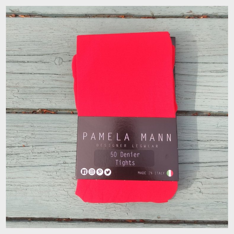 Flo r�d str�mpebukser Pamela Mann