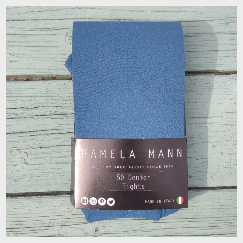 cowboy bl� str�mpebukser Pamela Mann