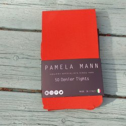 rust orange str�mpebukser Pamela Mann