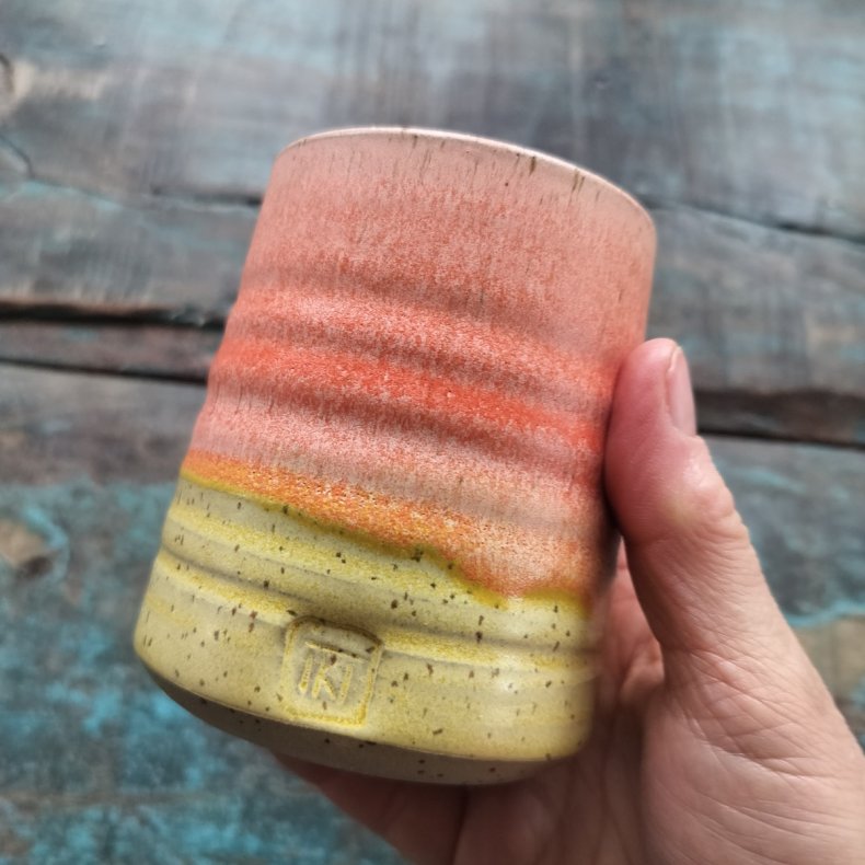 orange/gul krus uden hank