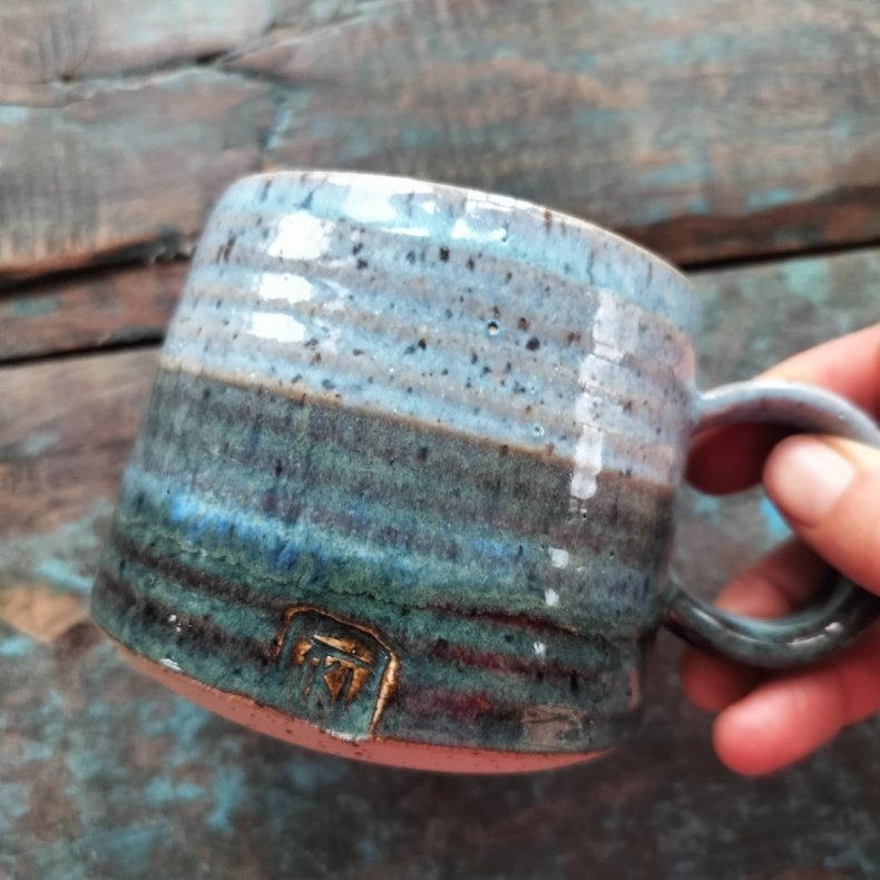 bl�/dybbl� krus med hank